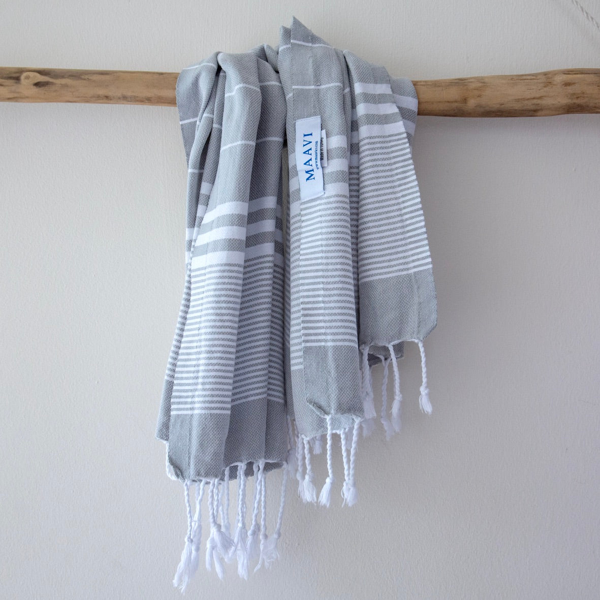 Fiscardo Hand Towel Sandy Grey