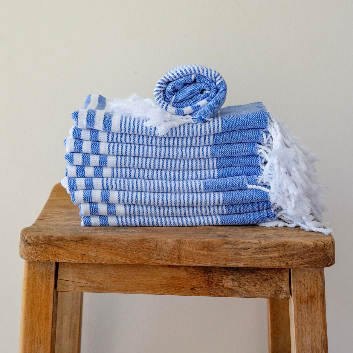 Fiscardo Hand Towel Vibrant Blue