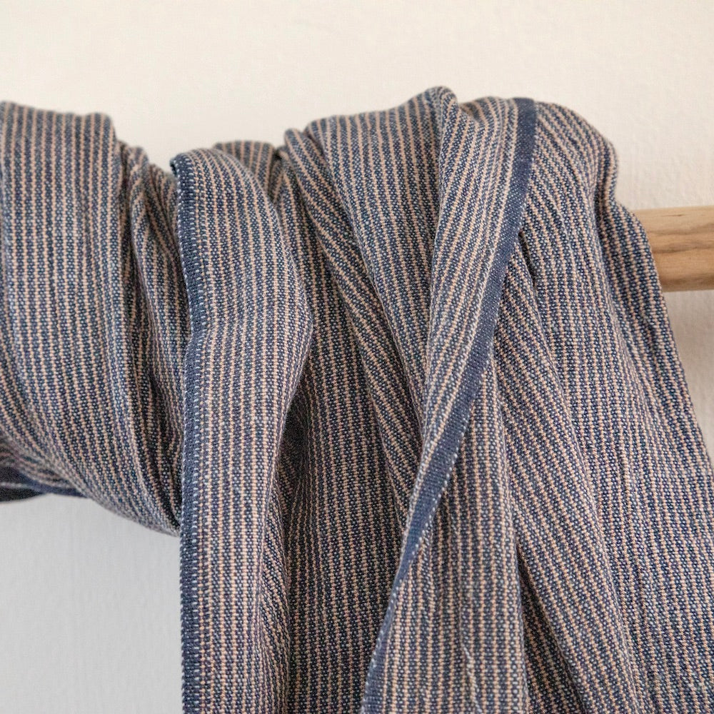 GENOA - Midnight Blue & Tan