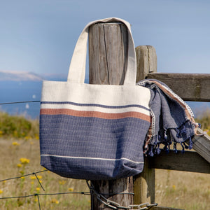 Maavi Corsica Tote Bag • Navy