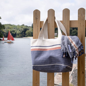 Maavi Corsica Tote Bag • Navy