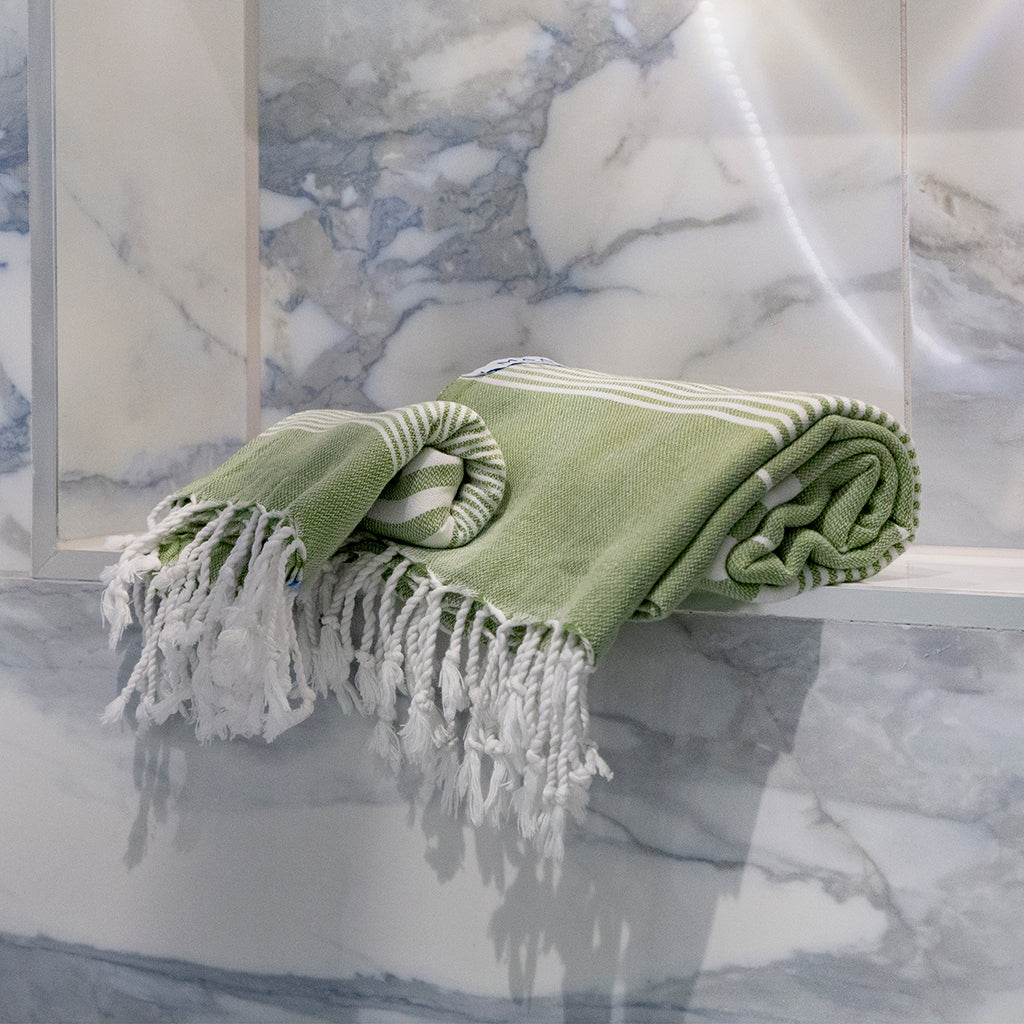 Fiscardo • Hand Towel • Sage Green